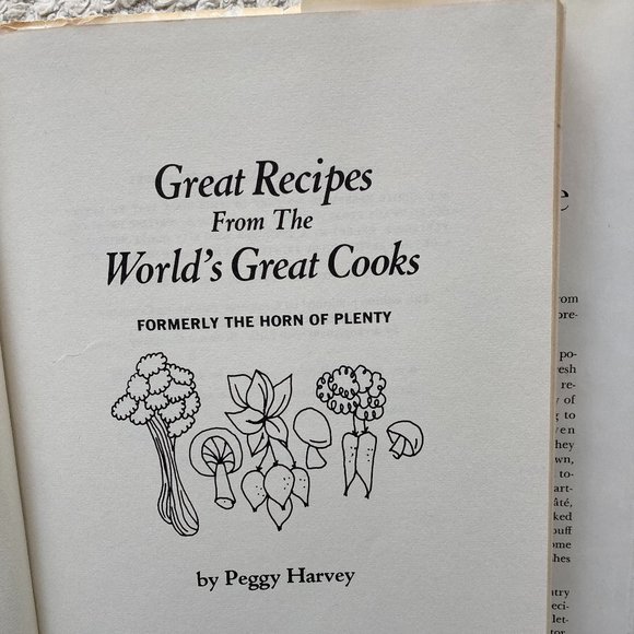 GREAT RECIPES -WORLD'S GREAT COOKS inc-Julia Child -James Beard -Craig Claiborne - Picture 4 of 14
